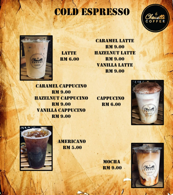 Chouette Menu
