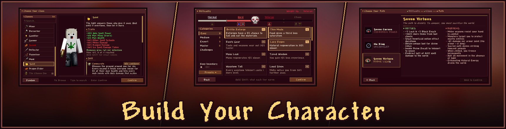 Build Your Character