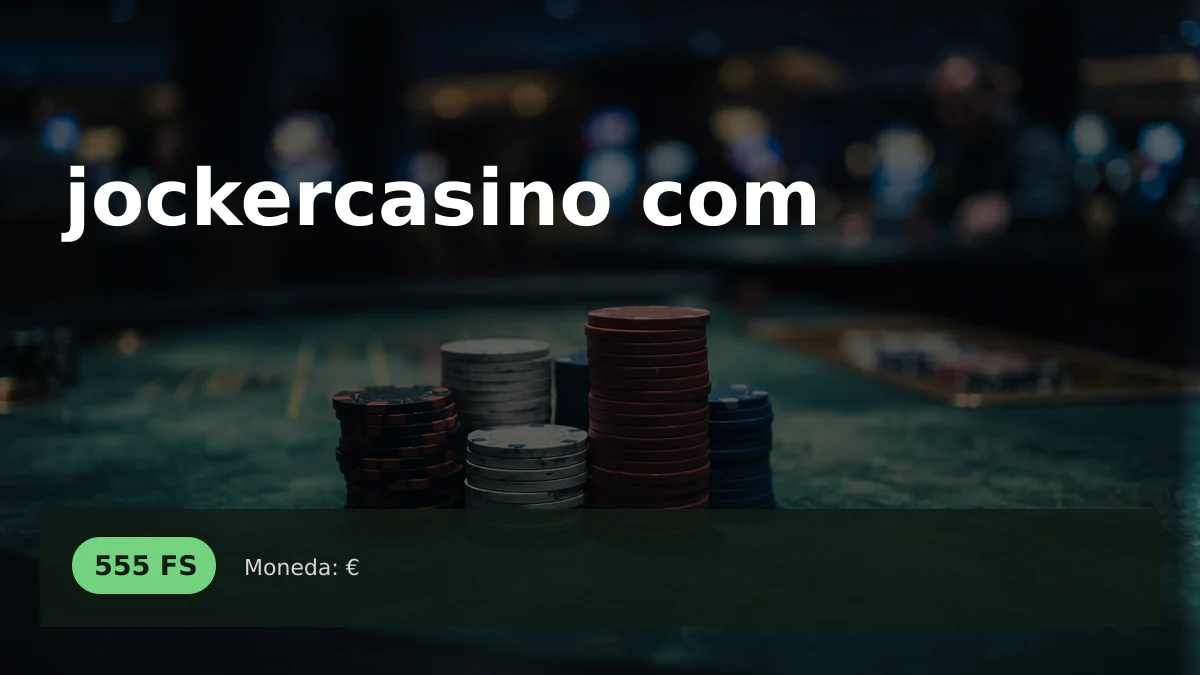 jockercasino com — bono de bienvenida 100% Bonus hasta 2.000 RON + 100 Rotiri Gratui + 555 FS, pagos: Visa, Mastercard, Apple Pay