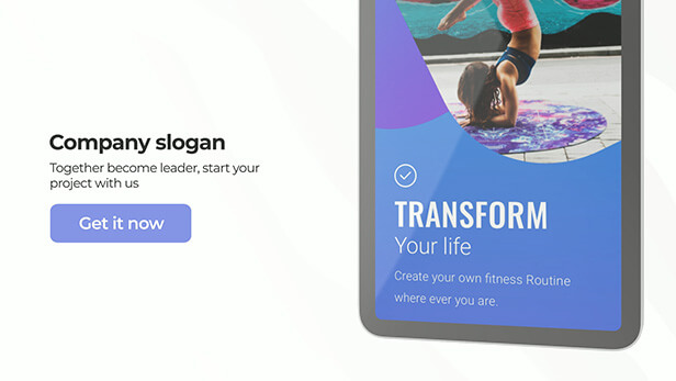 Tablet App Promo - Website Presentation Tablet App Promo - Website Presentation