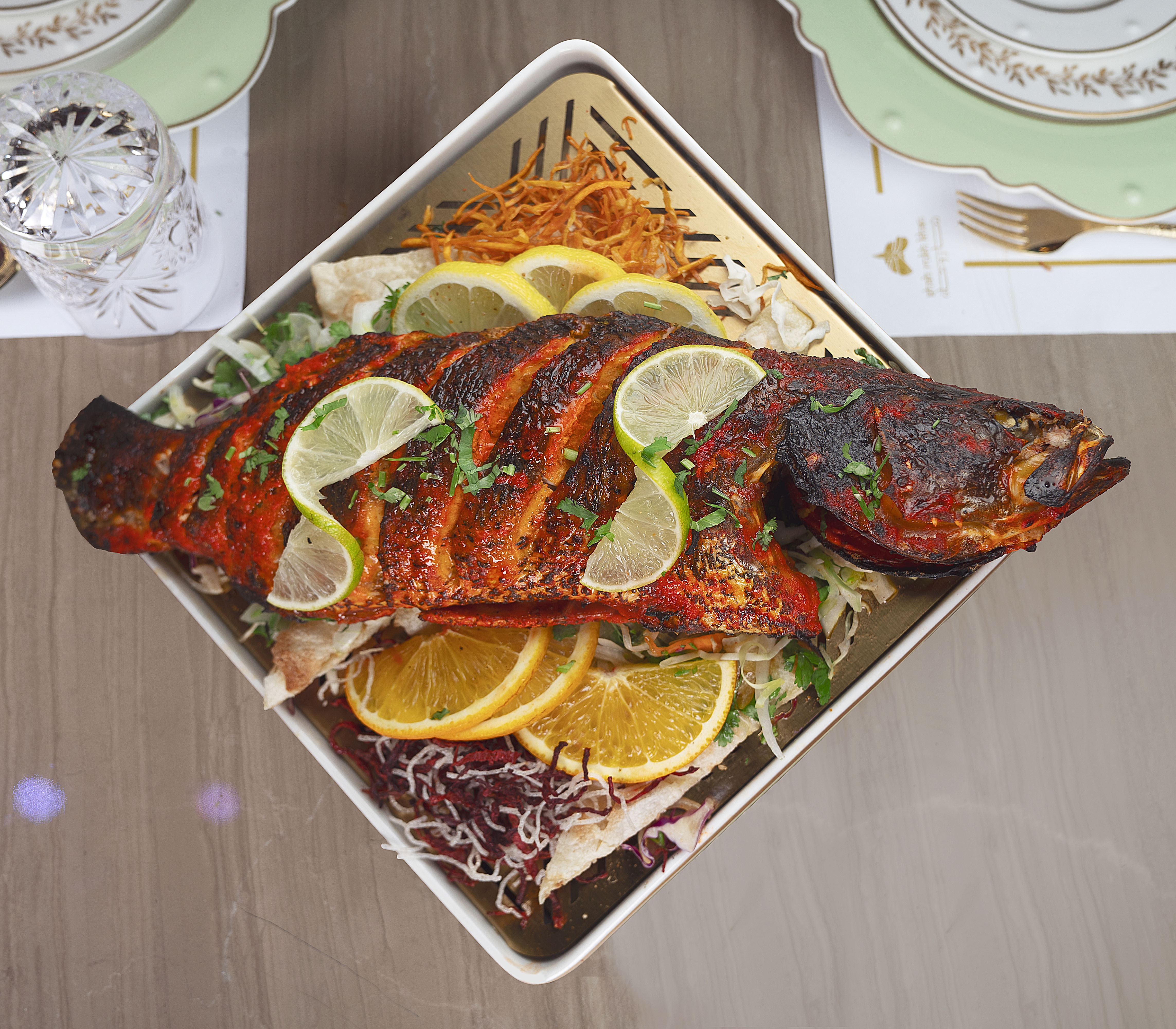 سمكة كاملة تندوري