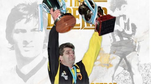 Το πρώτο «Meet and Greet the Legends» της σεζόν είναι γεγονός - Ο Πέτρος Ραβούσης στον Ναό πριν το ΑΕΚ – Ηρακλής (ΦΩΤΟ)