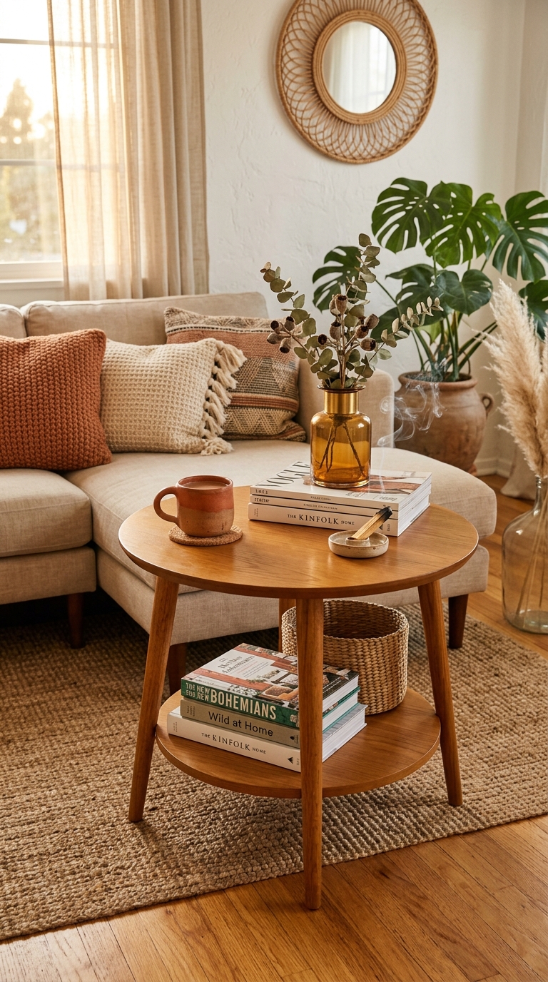 The Little Round Table That Transformed My Living Room Corne