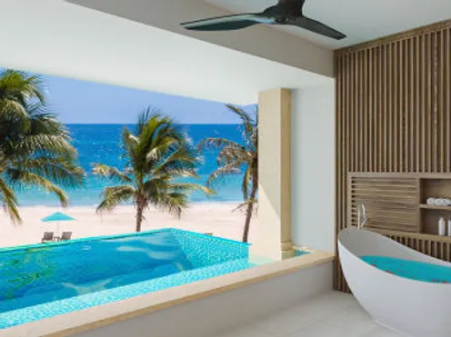 TSKY – Tufa Terrace One Bedroom Skypool Butler Suite w/ Balcony Tranquility Soaking Tub