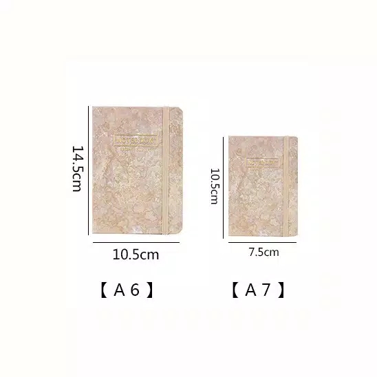 Notebook Diary Marble