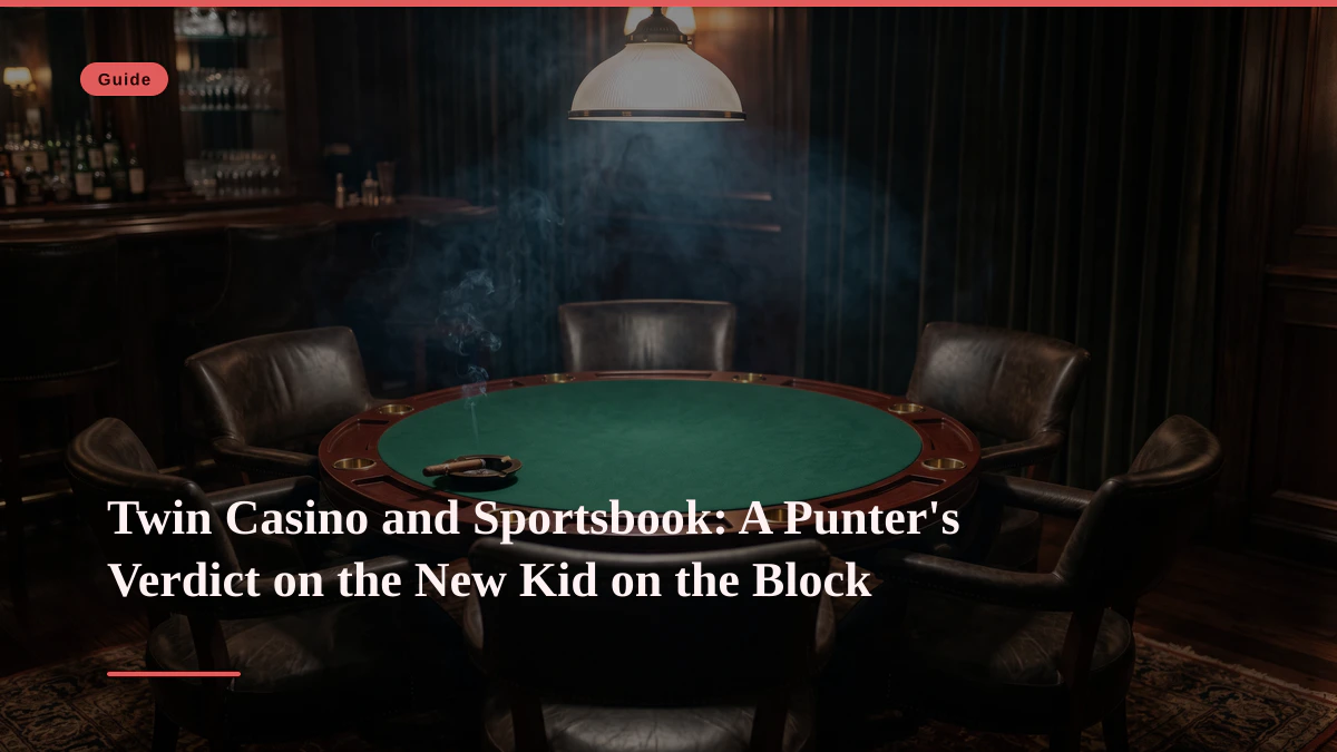 Twin Casino and Sportsbook: A Punter's Verdict on the New Kid on the Block