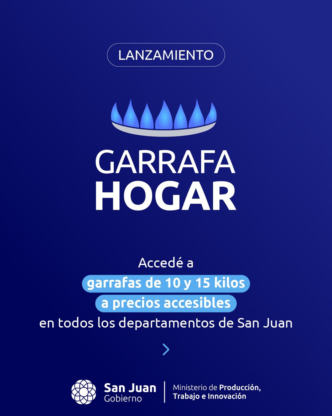 En virtud de que continúan las bajas temperaturas, el gobernador Marcelo Orrego decidió la extensión del programa Garra Hogar.