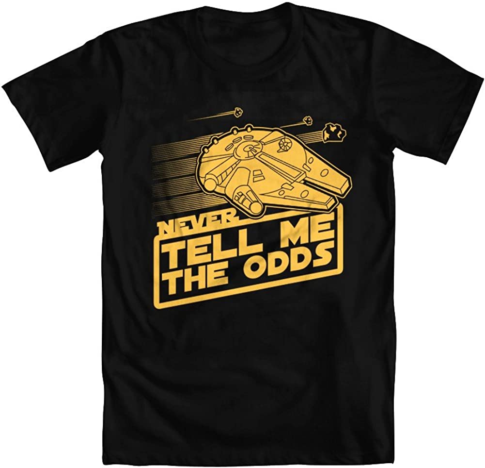 Star Wars Never Tell Me The Odds Ratio 1 To 3,720 Unisex T-Shirt