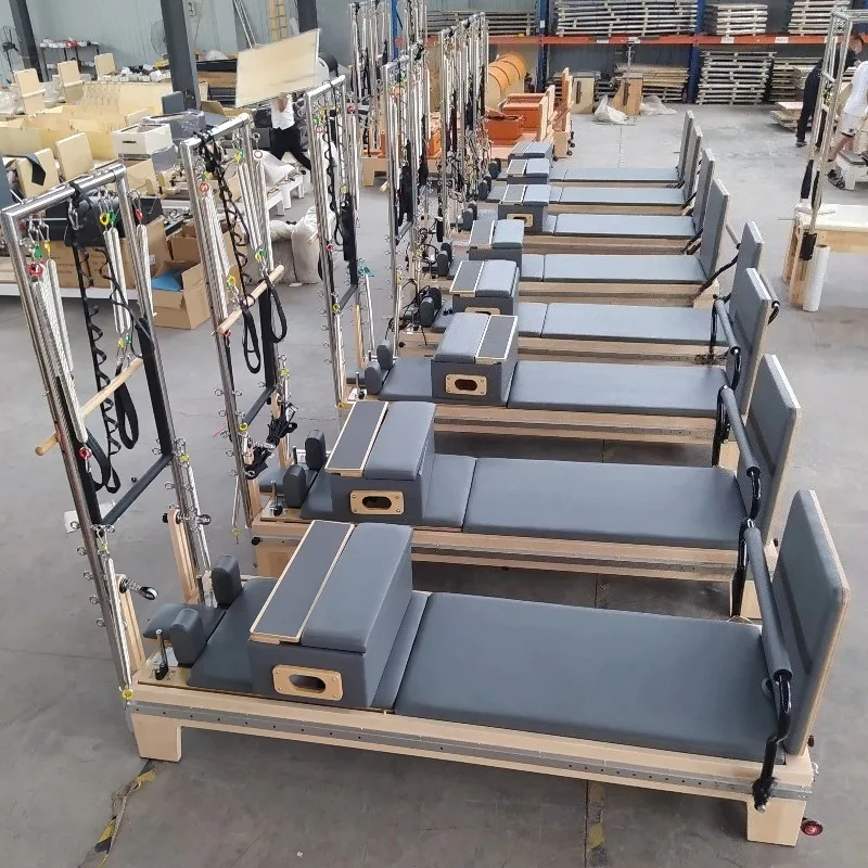Multi-Functional Pilates Reformer Commercial Grade Fitness Solution pilates reformer Yoga Body Exercise reformer pilates view 4