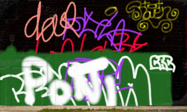Graffiti artwork by Ksksksskk