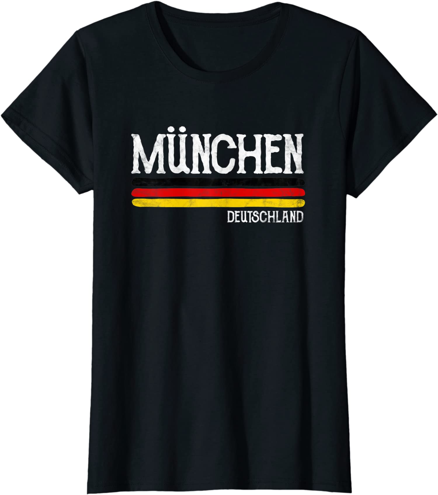 Munich Germany Gift Munchen Souvenir Country City Ladies’ Crewneck T-Shirt