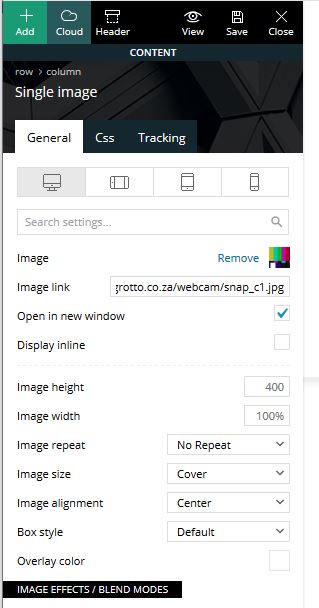 Image selected