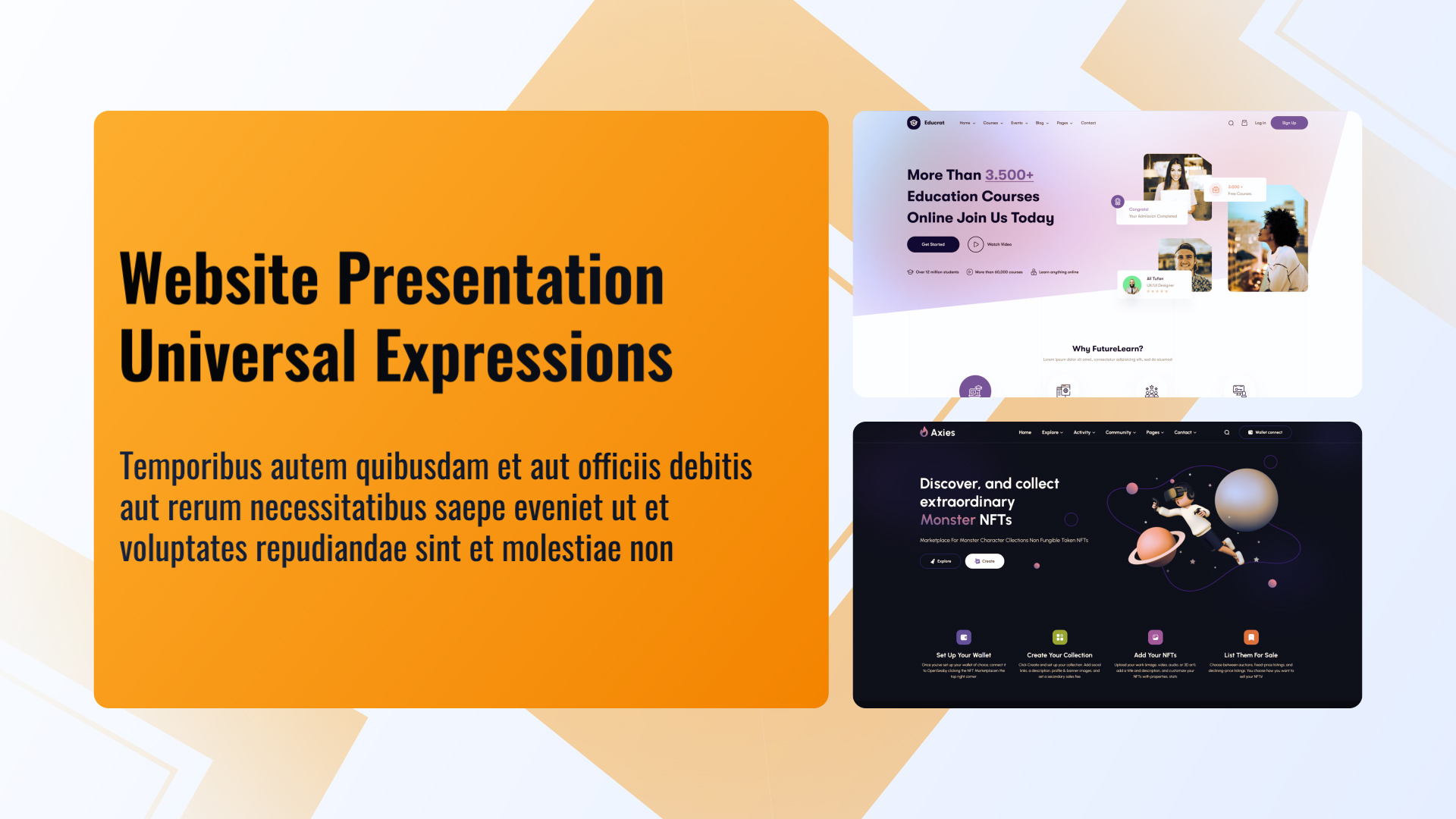 Website Desktop Mockup