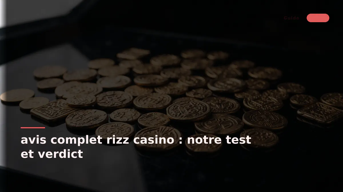 avis complet rizz casino : notre test et verdict