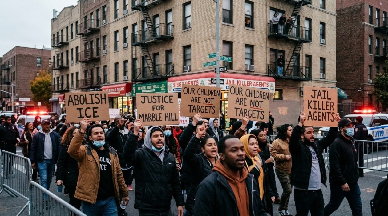 Protests Erupt in New York After ICE Agents Open Fire on Car with 5-Year-Old Inside, Sparking Nationwide Outrage and Calls to 'Abolish ICE'