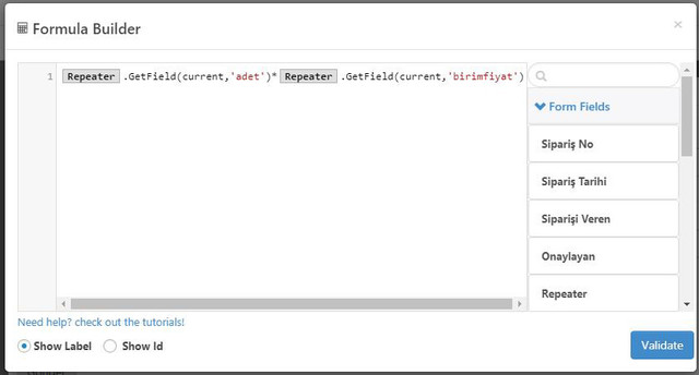 formula