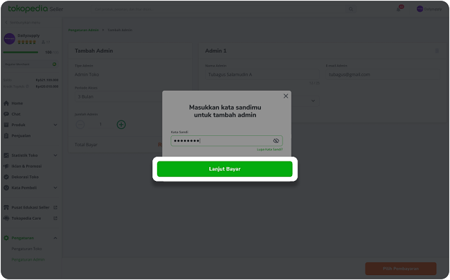 Bagaimana Cara Menambah Admin Toko Care