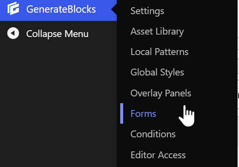 GenerateBlocks Forms