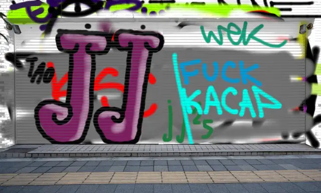 Graffiti artwork by taost