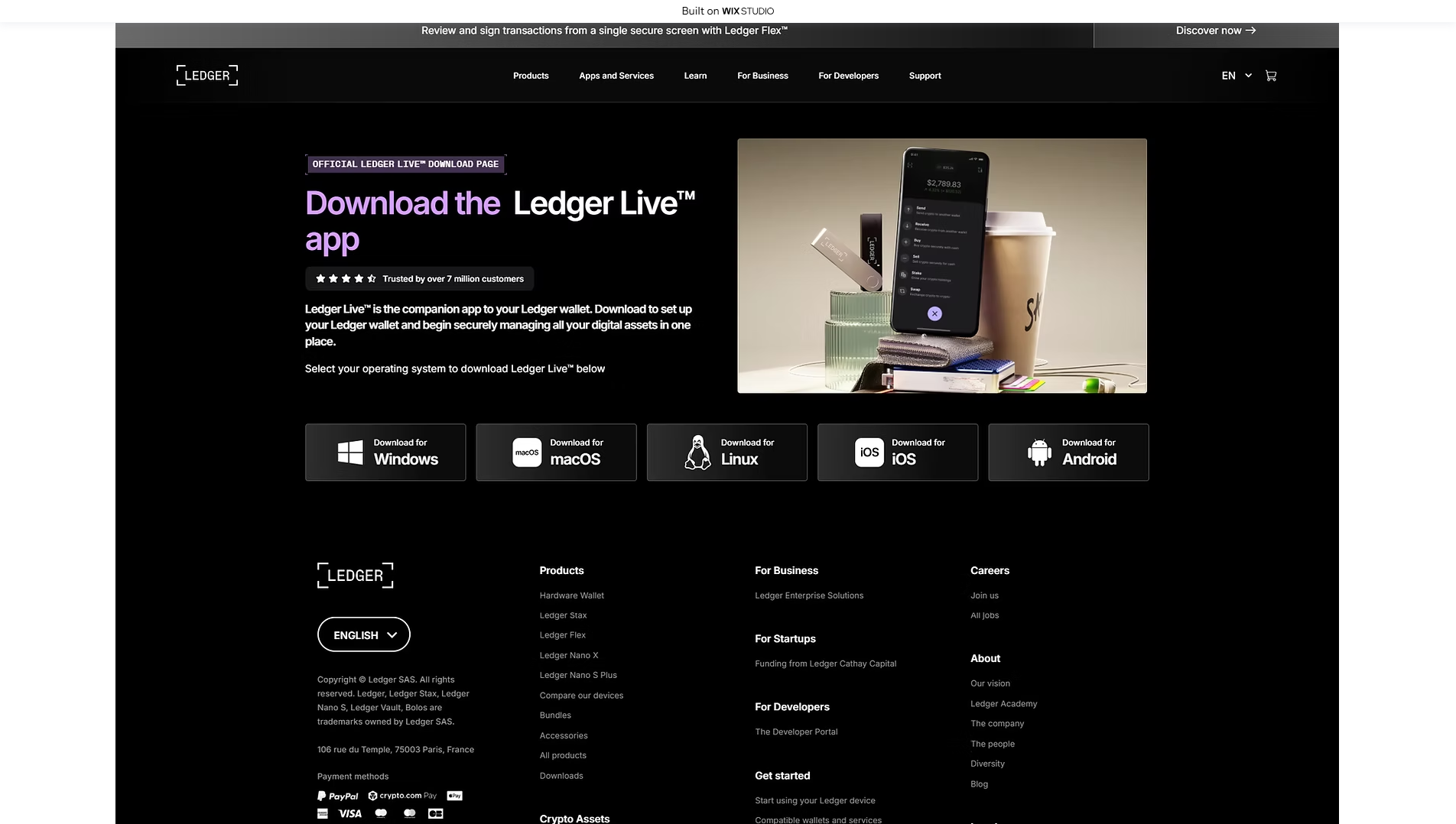 Screenshot of screen-desktoplive.wixstudio.com