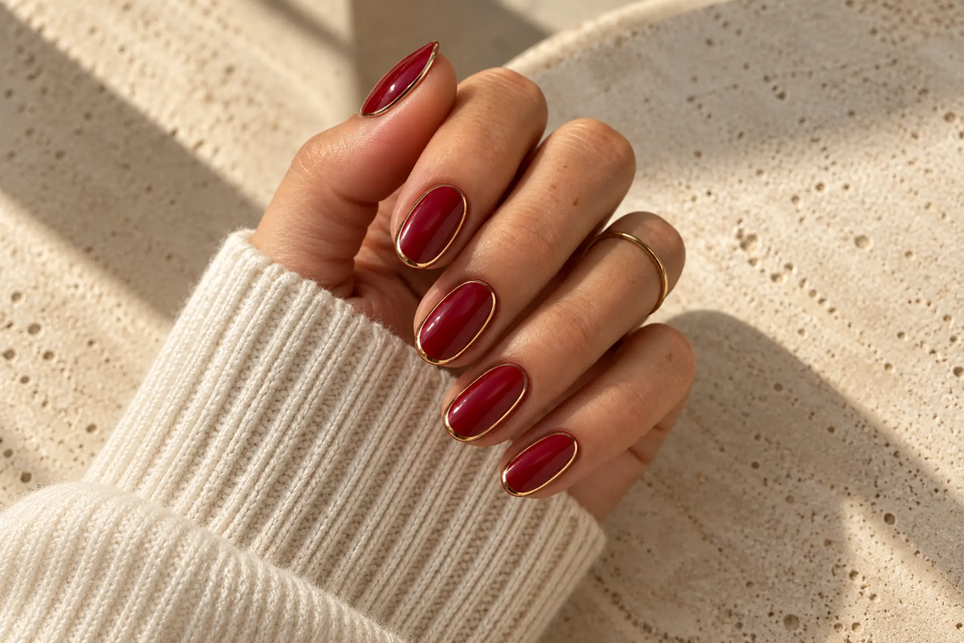 20 Date Night Nail Ideas With Gloss, Sheer Color, and Red
