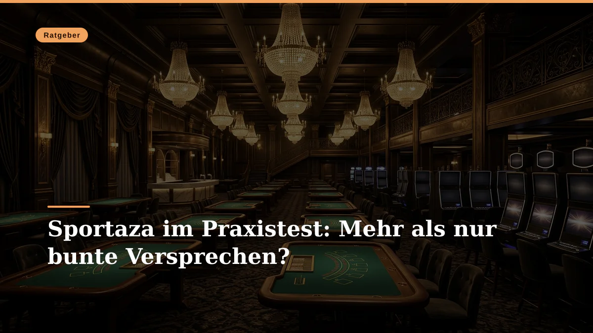 Sportaza im Praxistest: Mehr als nur bunte Versprechen?