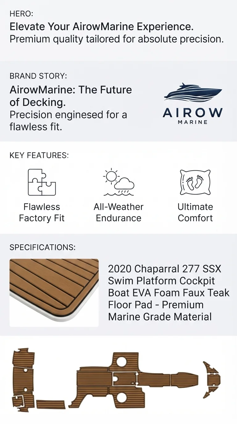 2020-chaparral-277-ssx-swim-platform-cockpit-eva-foam-faux-teak-floor-pad detail