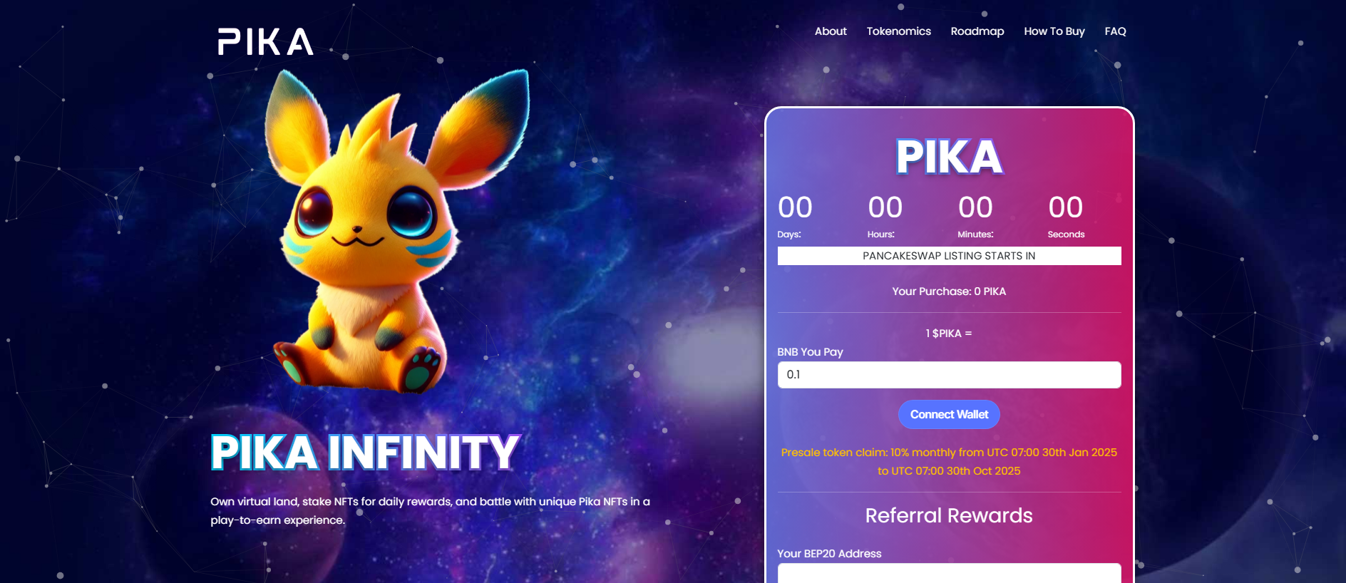 Screenshot of pikachusub.pages.dev
