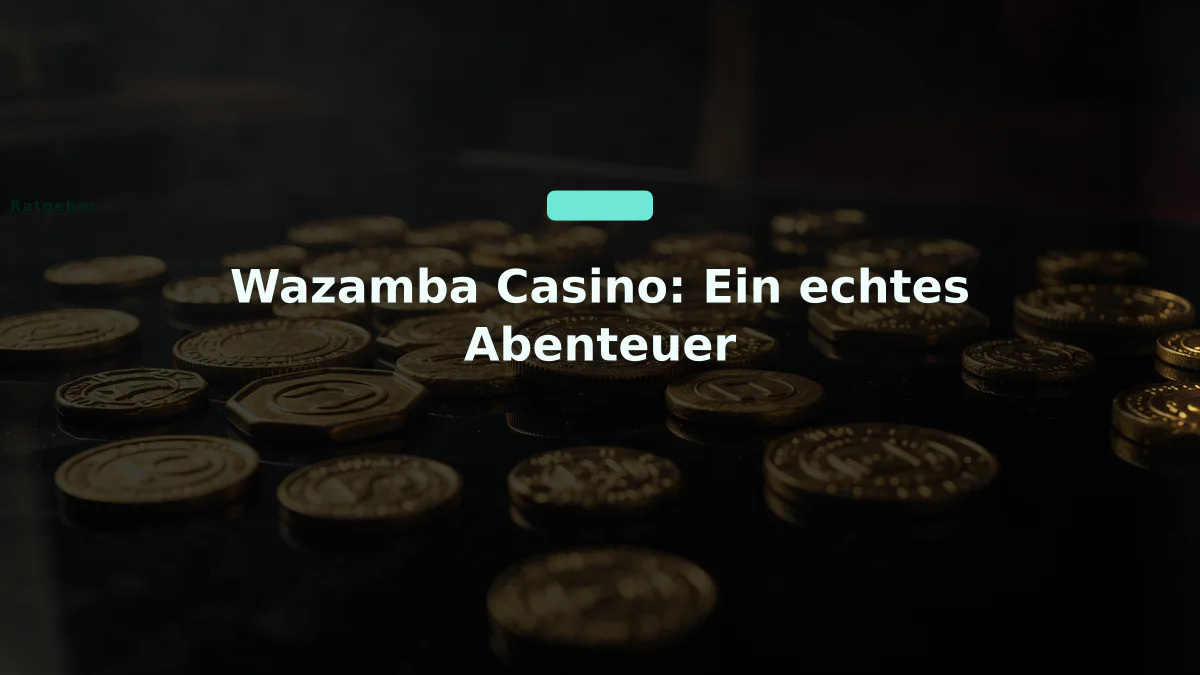 Wazamba Casino: Ein echtes Abenteuer