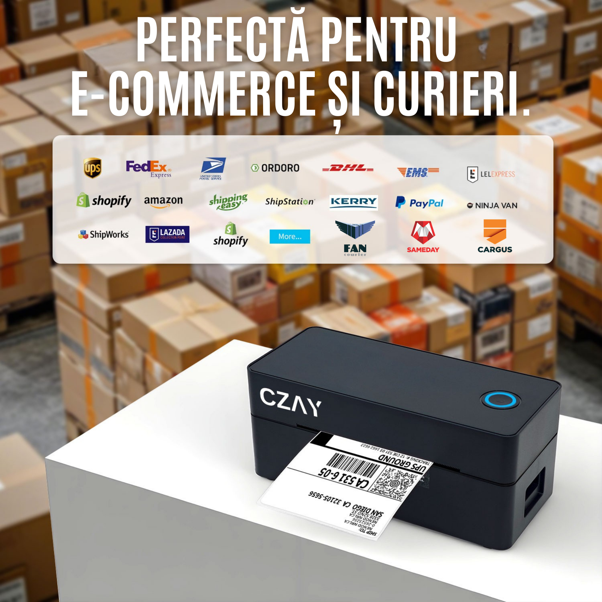 IMPRIMANTA TERMICA BLUETOOTH
