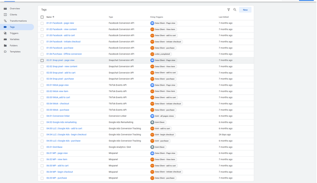 Container Server Screenshot