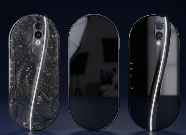 First official concept mockup of the Cioré phone