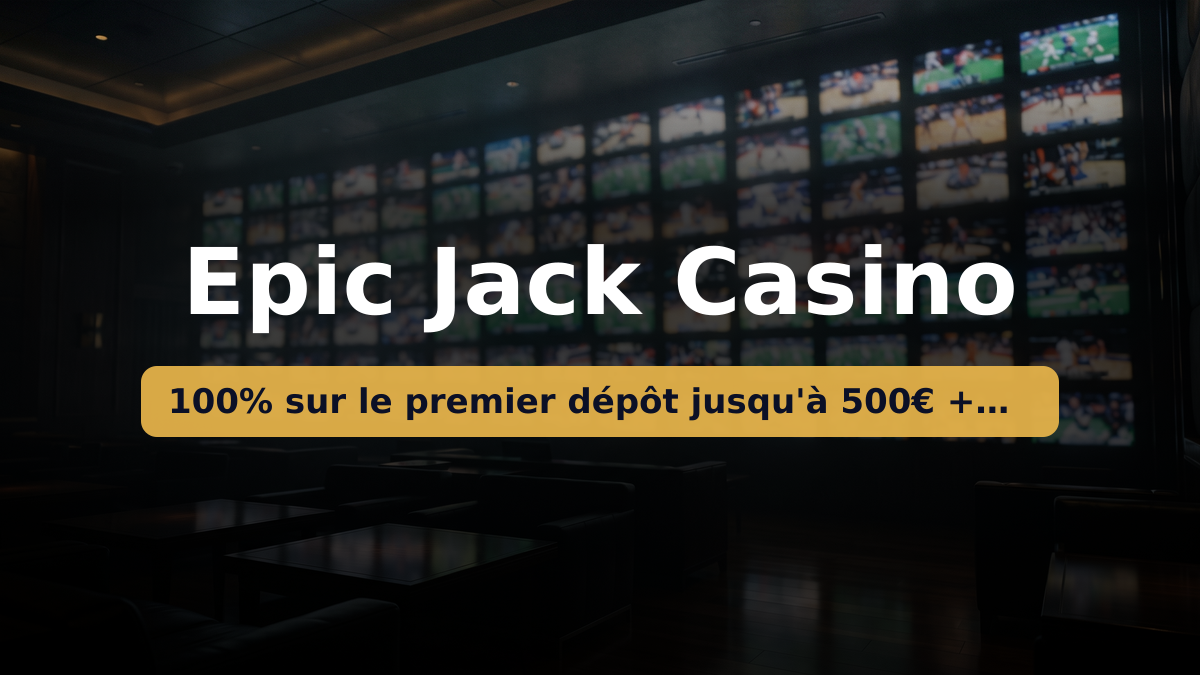 Epic Jack Casino — bonus de bienvenue 100% sur le premier dépôt jusqu'à 500€ + 350 FS, paiements: Visa, Mastercard, Skrill, Neteller, Paysafecard Epic Jack Casino — bonus de bienvenue 100% sur le premier dépôt jusqu'à 500€ + 350 FS, paiements: Visa, Mastercard, Skrill, Neteller, Paysafecard