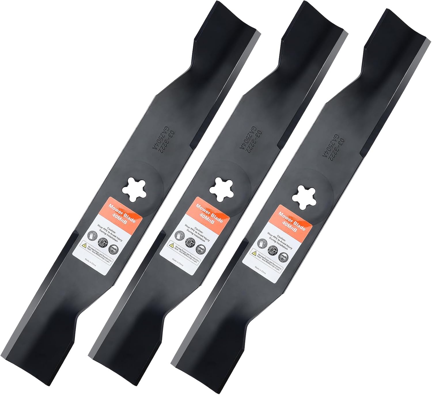 叶ページ Z248F 532180054 Blades for Husqvarna 48 inch Deck Mower YTH2348