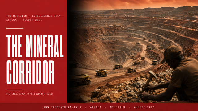 The Mineral Corridor Congo Cobalt Copper Clean Energy Extraction The Meridian August 2026