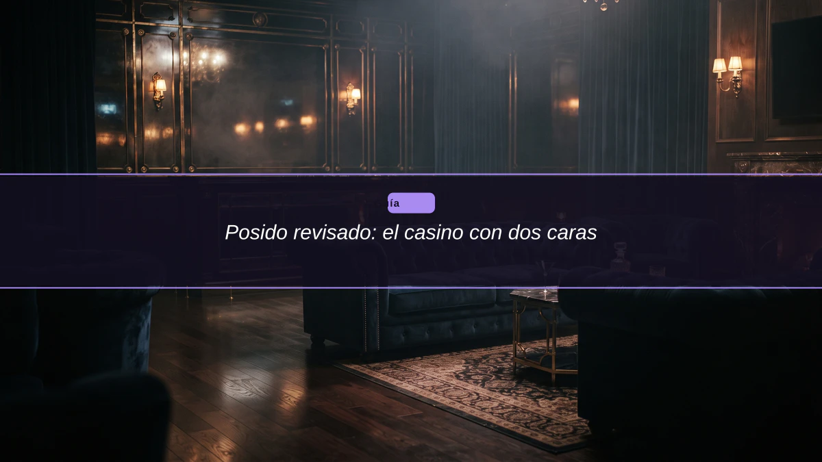 Posido revisado: el casino con dos caras