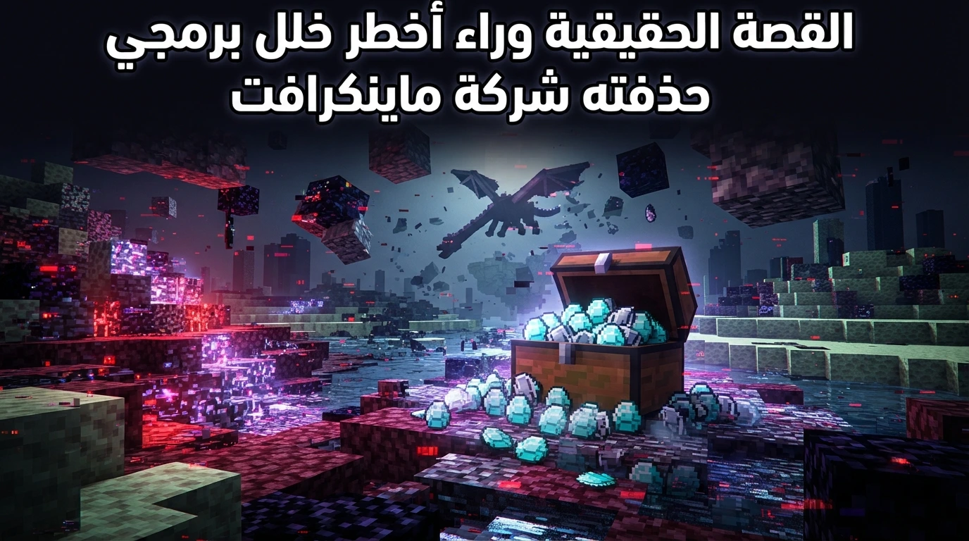 القصة الحقيقية وراء أخطر خلل برمجي حذفته شركة ماينكرافت