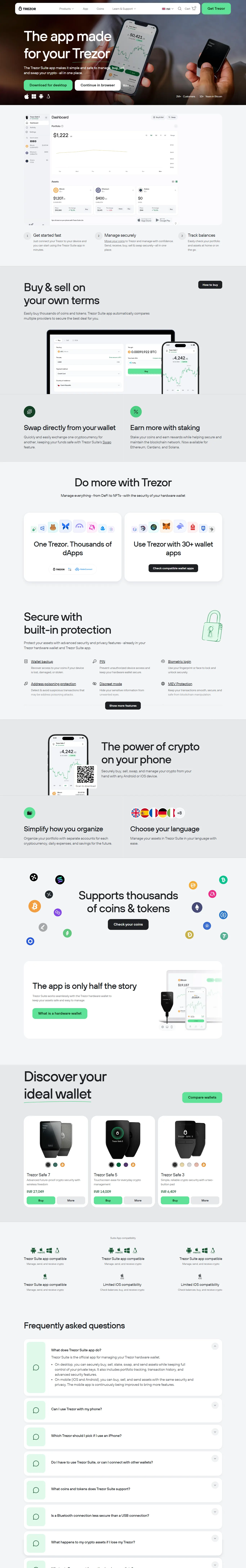 Trezor download