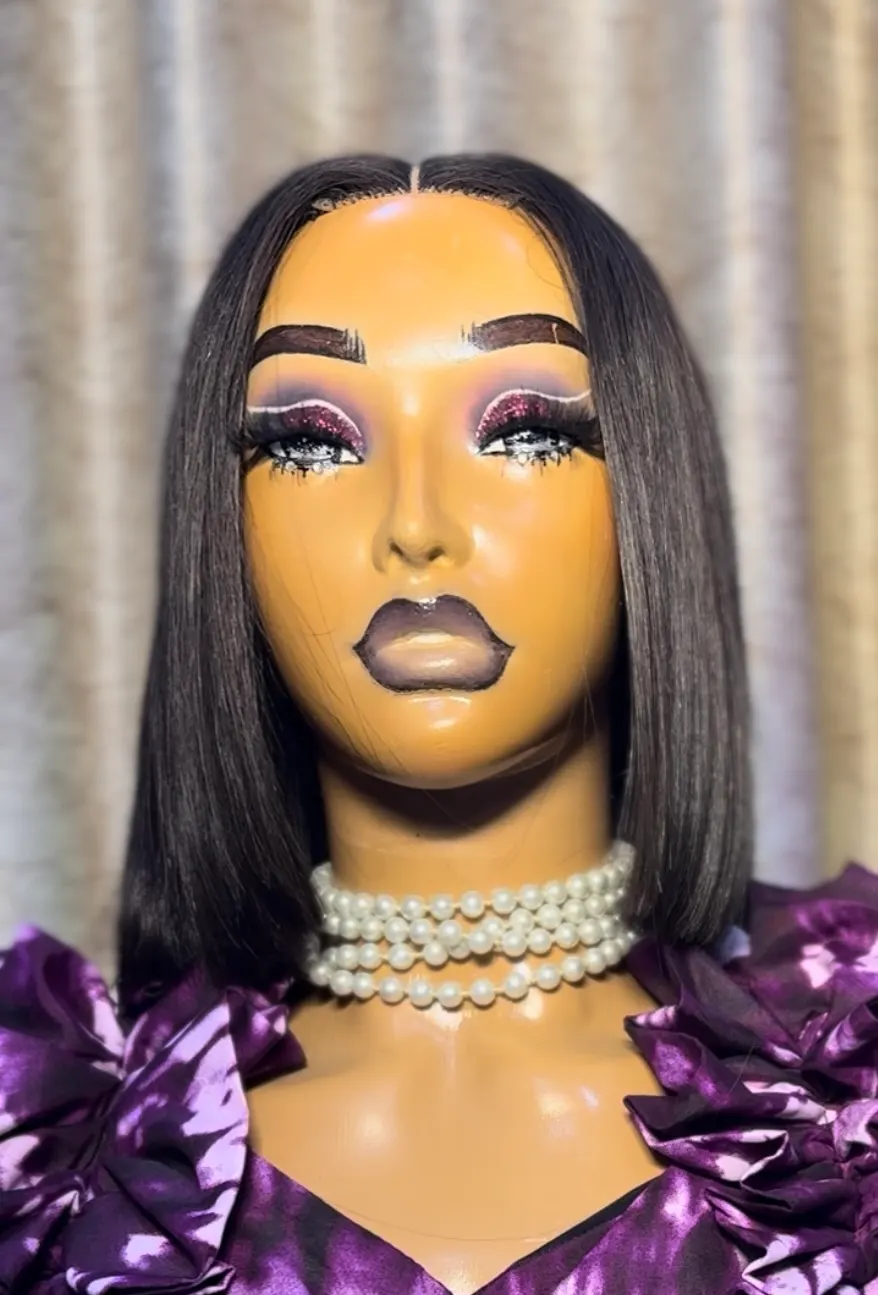Raw Vietnamese bone straight bob 4