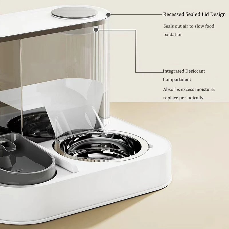 2-in-1 Automatic Pet Feeder