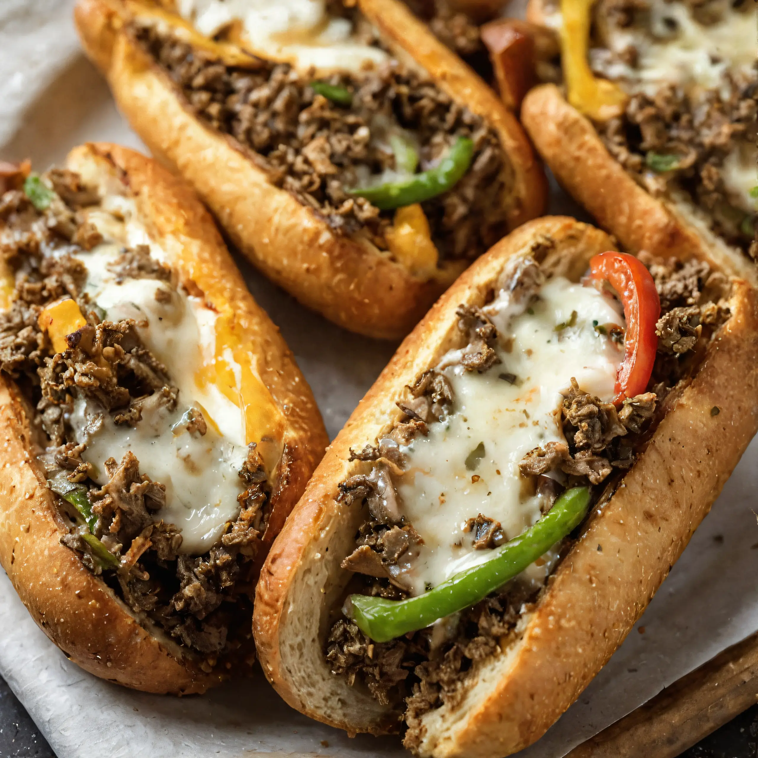 Ground Beef Philly Cheesesteak Recipe