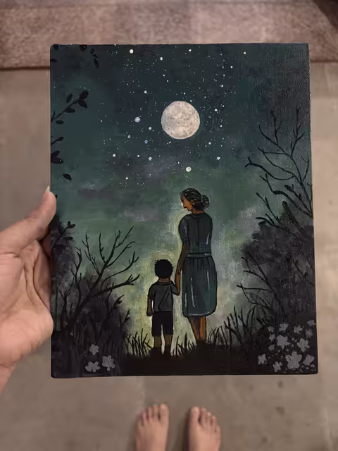 Maa Beta personalized portrait