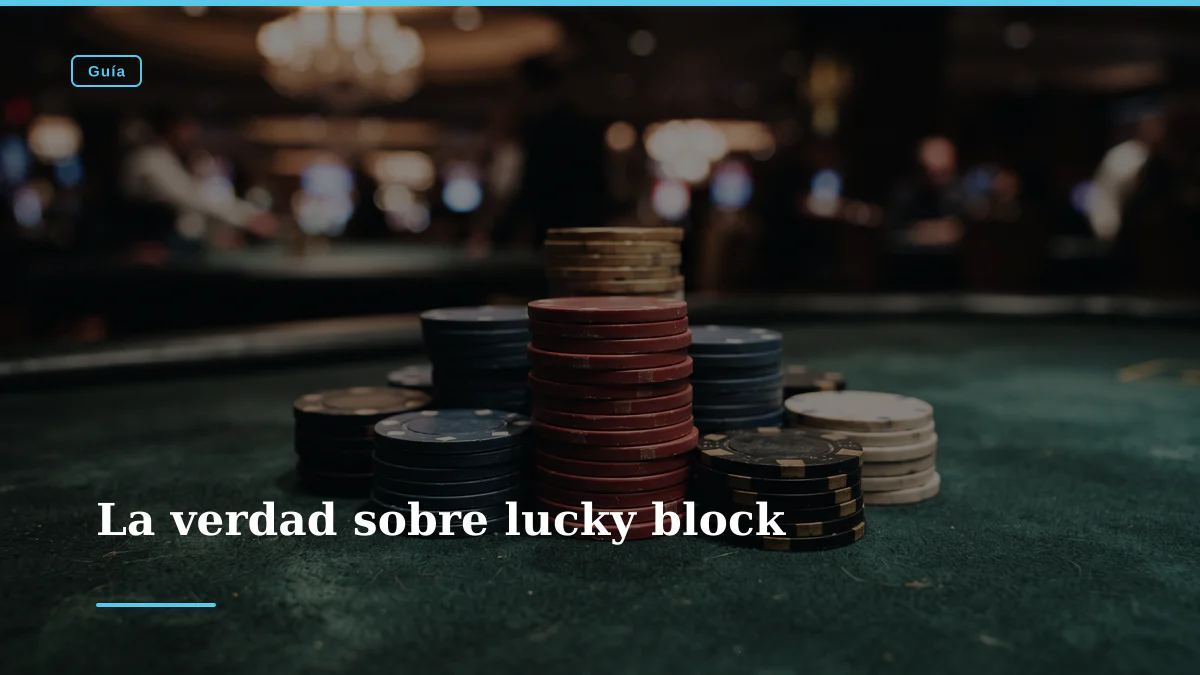 La verdad sobre lucky block