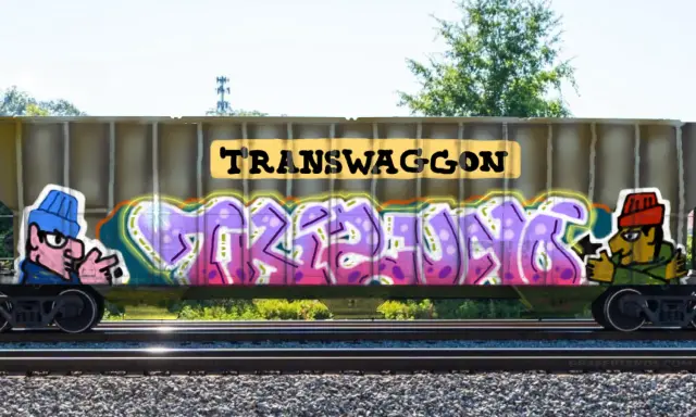 Graffiti artwork by Tkiz