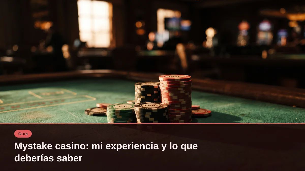 Mystake casino: mi experiencia y lo que deberías saber