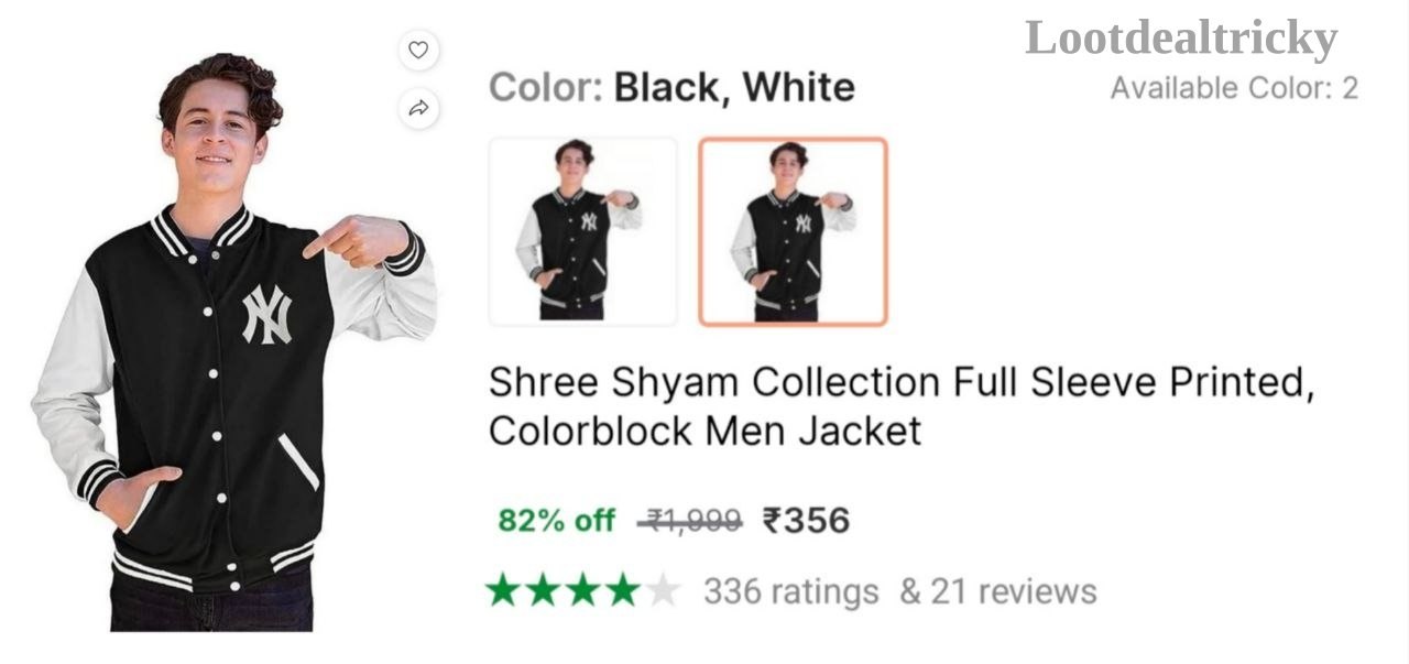 Versity Jacket Flipkart Offer Image