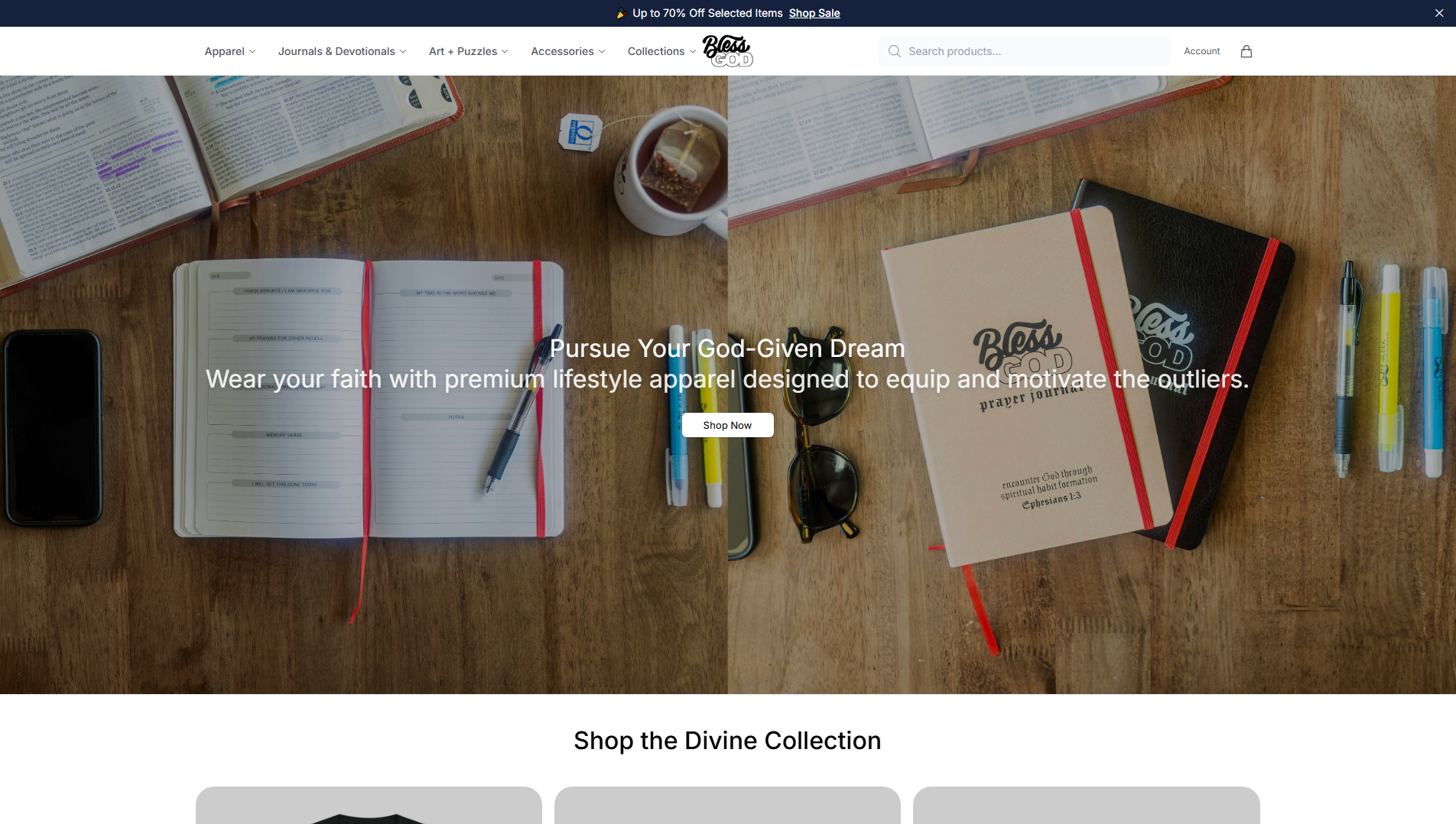 Primary capture · blessgodonline.shop