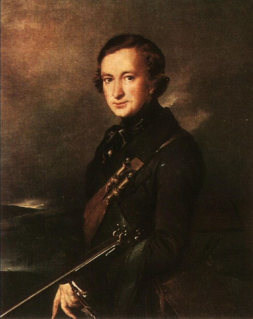 Портрет Ю Ф Самарина в охотничьем костюме 1846.jpg