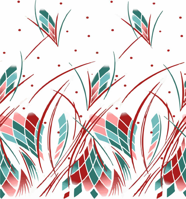 Abstract Geometric Watercolor Floral Print Pattern.jpg
