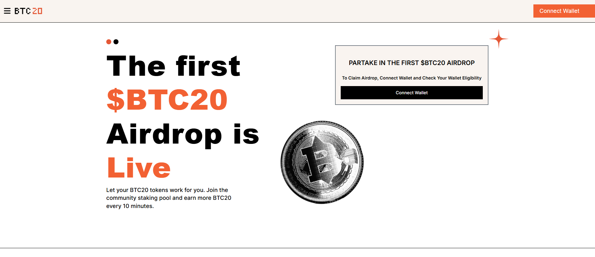 Stored capture of claimbtc20.pages.dev